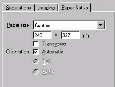 Paper Setup